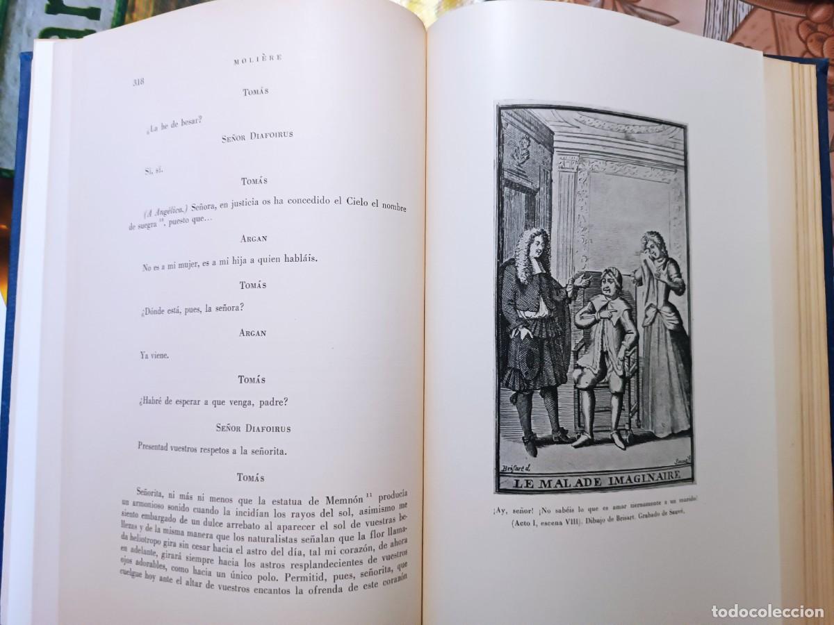 Libros de segunda mano: Selecci&oacute;n de obras de Moli&eacute;re, Montaner y simon - Foto 9