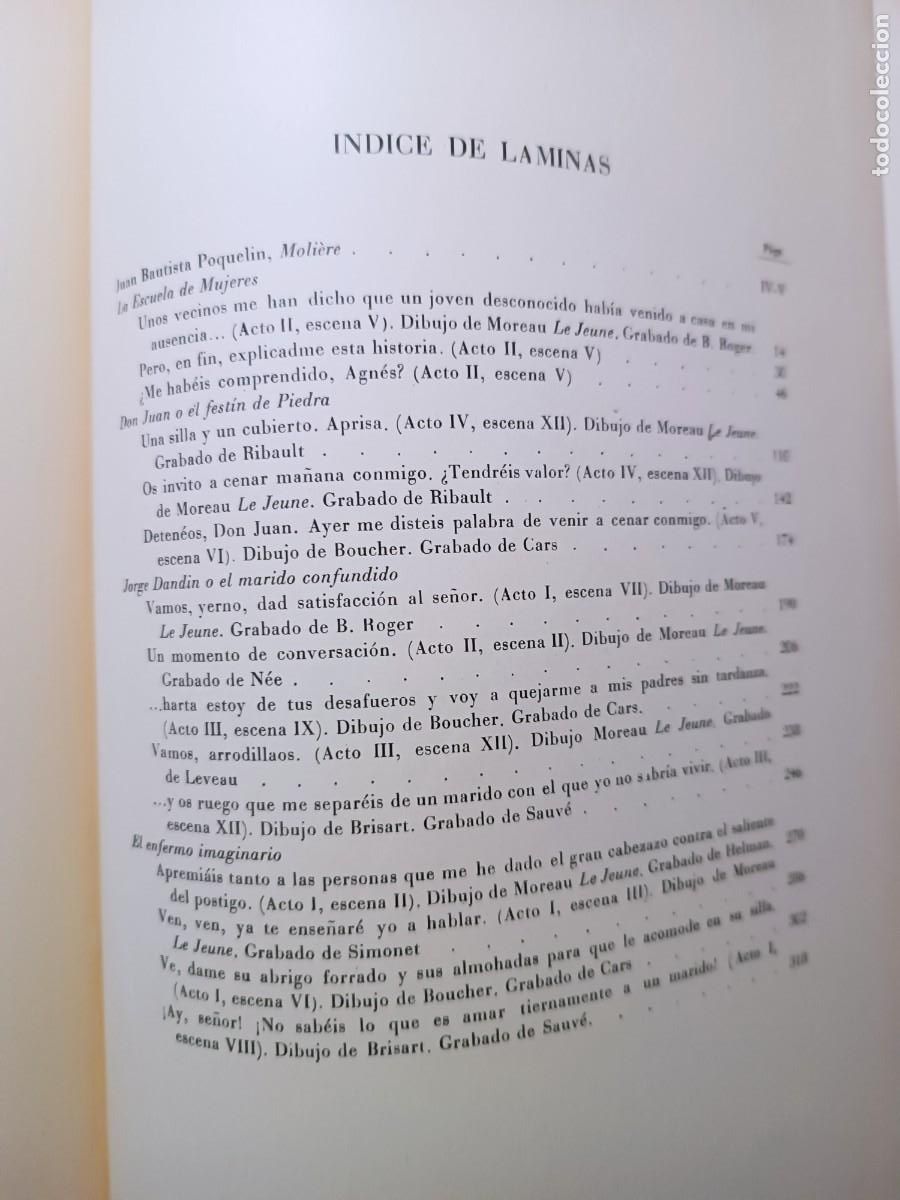 Libros de segunda mano: Selecci&oacute;n de obras de Moli&eacute;re, Montaner y simon - Foto 10