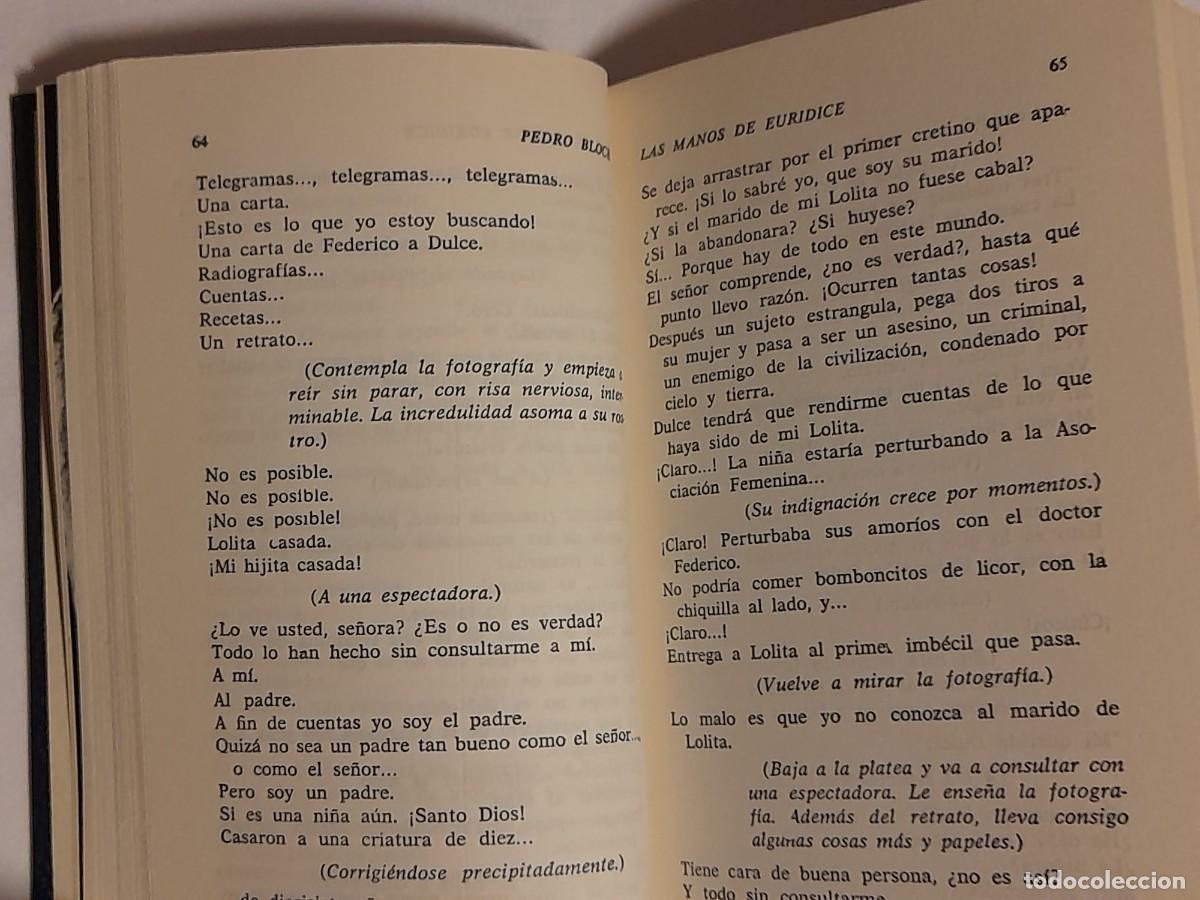 Libros de segunda mano: TEATRO SELECTO DE PEDRO BLOCH - Foto 5