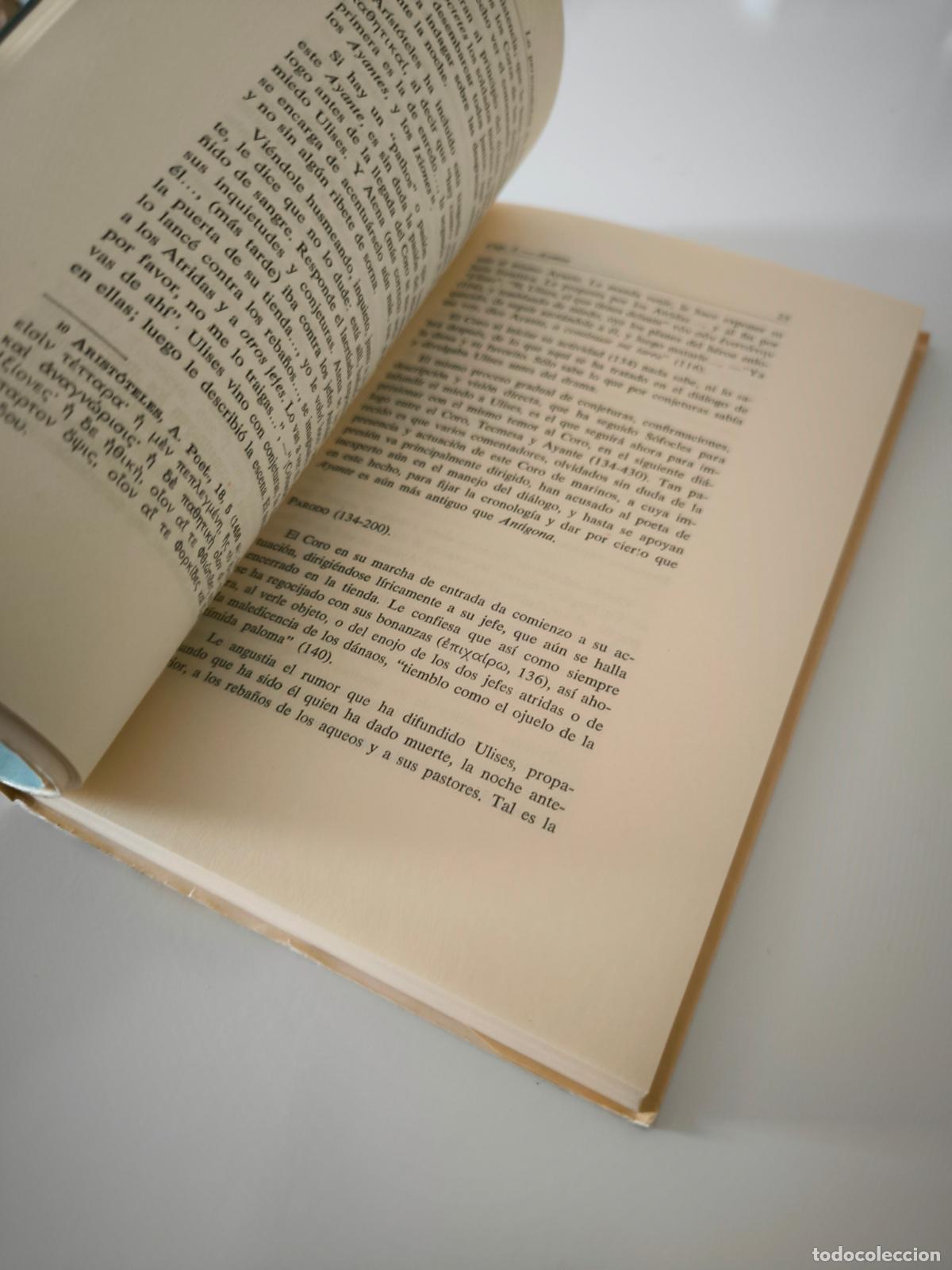 Libros de segunda mano: IGNACIO ERRANDONEA -SOFOCLES LA PERSONALIDAD DE SUS COROS-ESTUDIO DE DRAMATICA CONSTRUCTIVA - Foto 6
