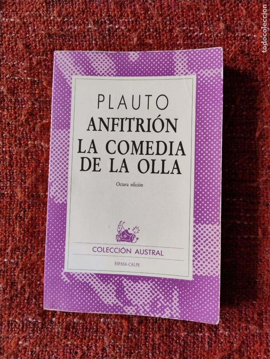 Libros de segunda mano: ANFITRI&Oacute;N - LA COMEDIA DE LA OLLA - PLAUTO - Foto 1