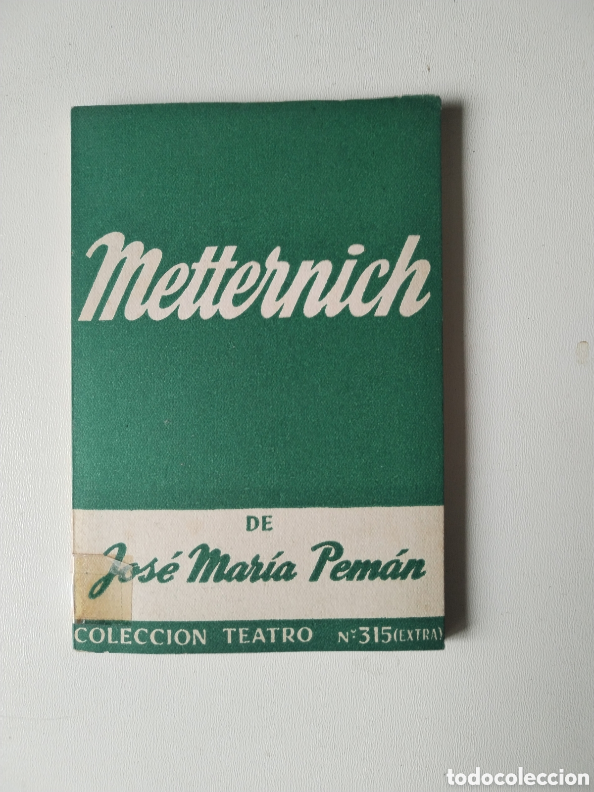 Libros de segunda mano: METTERNICH/JOS&Eacute; MARIA PEMAN - Foto 1