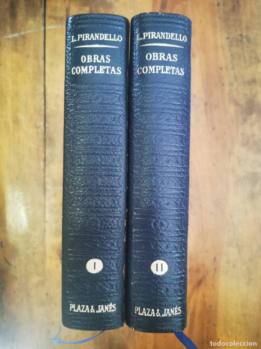 Libros de segunda mano: PIRANDELLO, Luigi. Obras completas: [2 vol.] - Foto 1