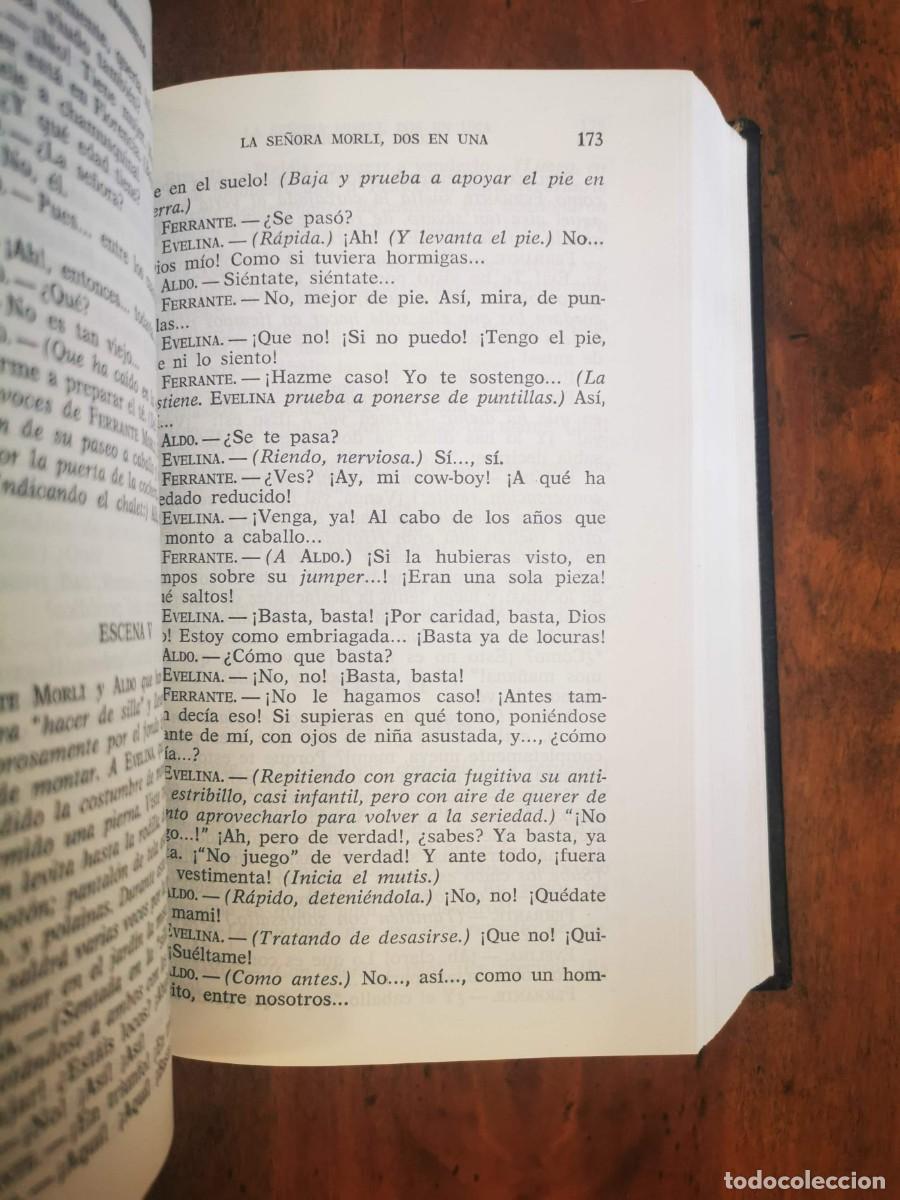 Libros de segunda mano: PIRANDELLO, Luigi. Obras completas: [2 vol.] - Foto 8