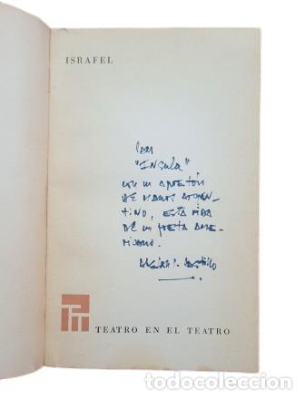 Libros de segunda mano: Castillo, Abelardo.- ISRAFEL (1964, Dedicado) - Foto 1