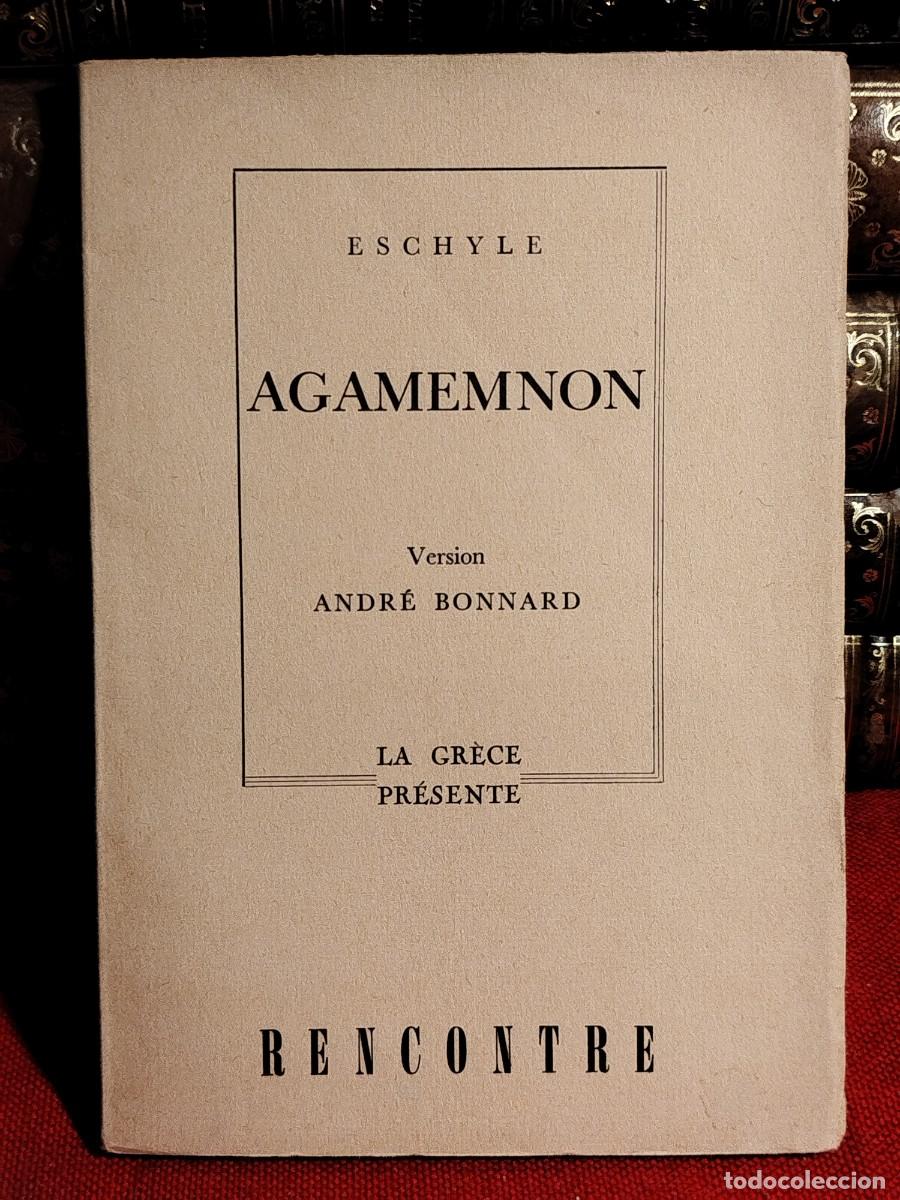Libros de segunda mano: 1952. Agamemnon. Eschyle. - Foto 1
