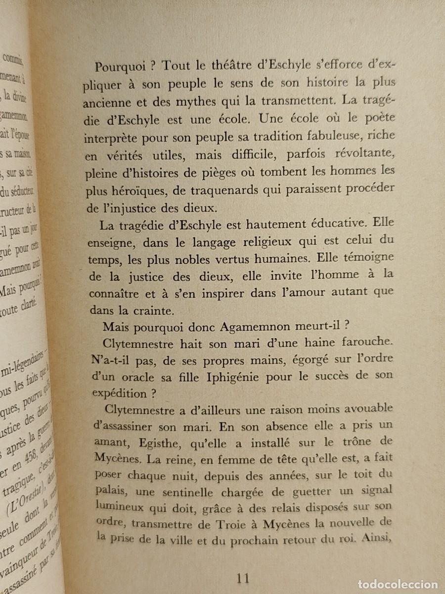 Libros de segunda mano: 1952. Agamemnon. Eschyle. - Foto 3