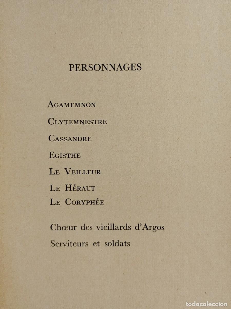 Libros de segunda mano: 1952. Agamemnon. Eschyle. - Foto 4