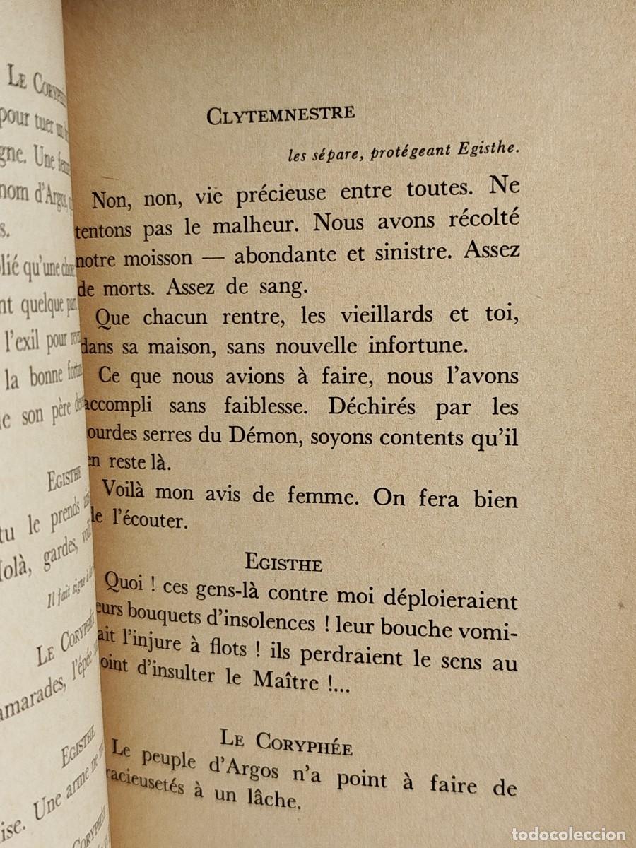 Libros de segunda mano: 1952. Agamemnon. Eschyle. - Foto 8