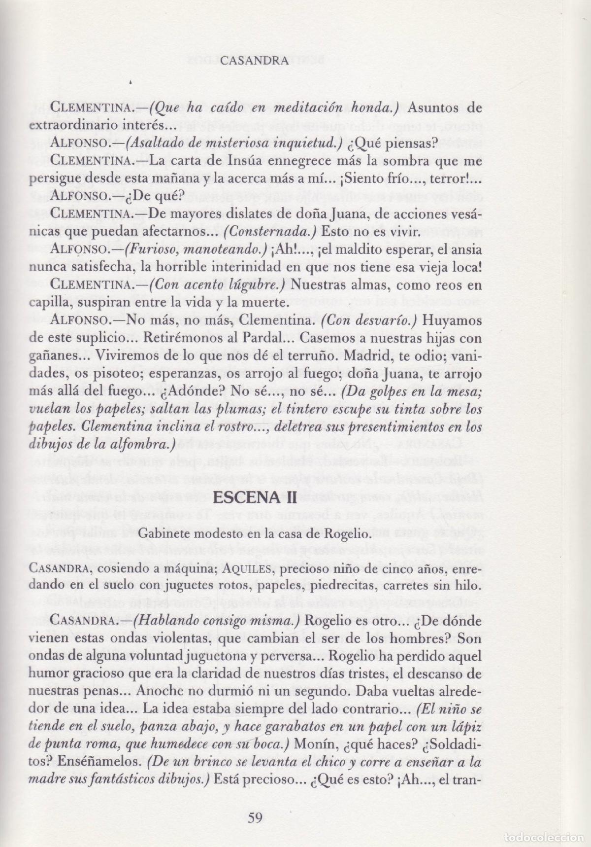 Libros de segunda mano: Casandra - Perez Galdos, Benito - Foto 3