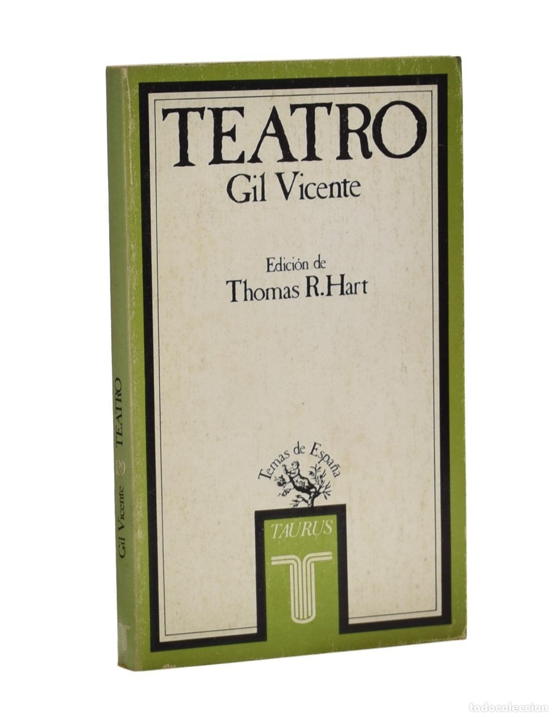Libros de segunda mano: TEATRO DE GIL VICENTE - GIL VICENTE - Foto 1