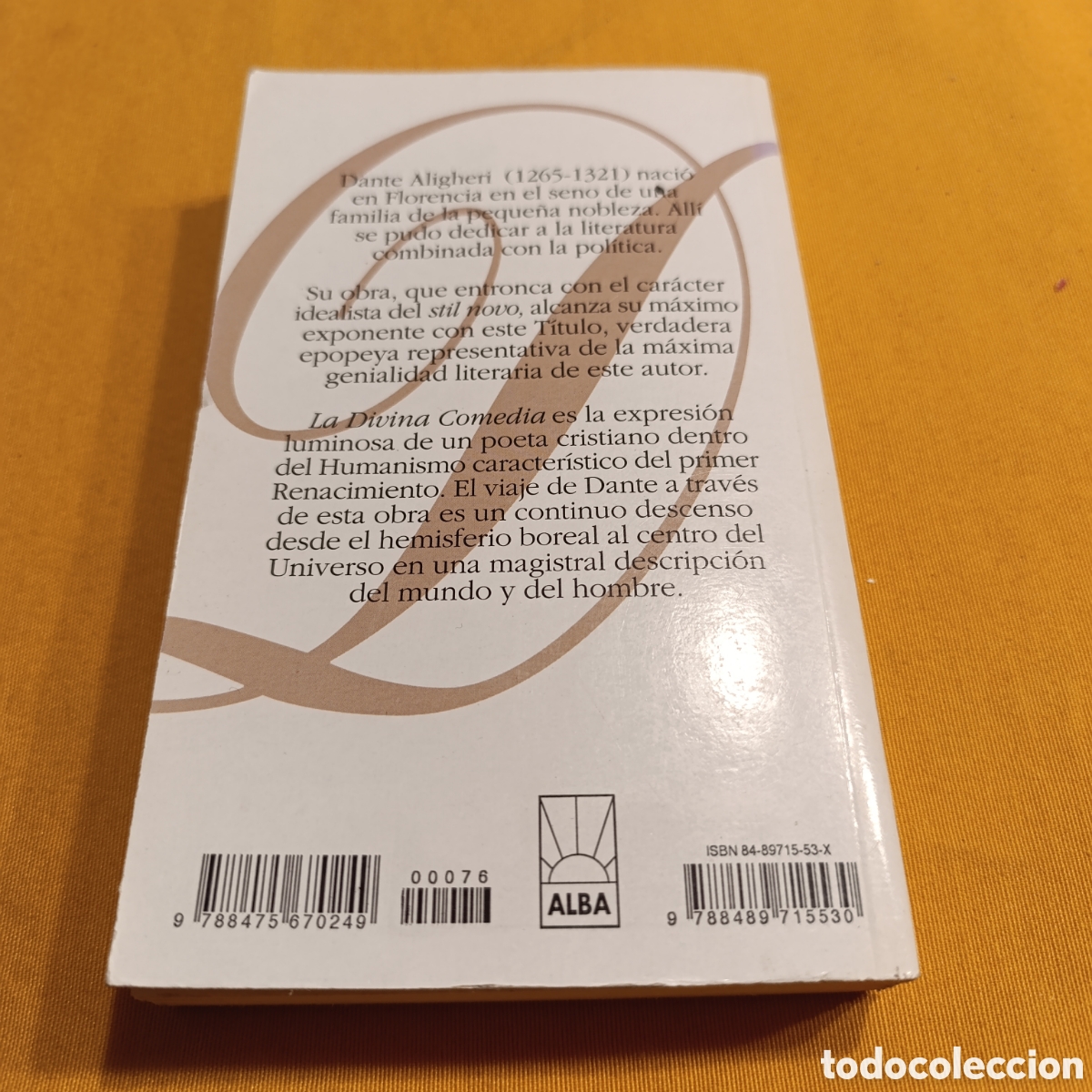 Libros de segunda mano: LA DIVINA COMEDIA, DANTE. - Foto 2