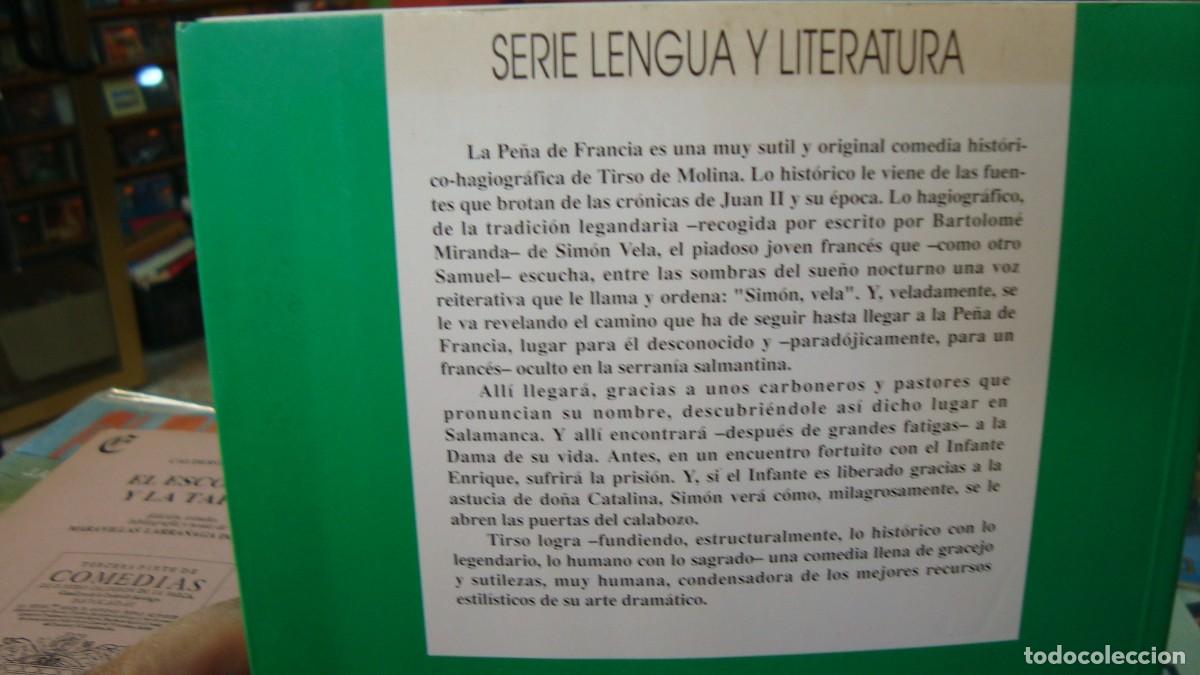 Libros de segunda mano: MOLINA, TIRSO DE. - La Pe&ntilde;a de Francia - Foto 2