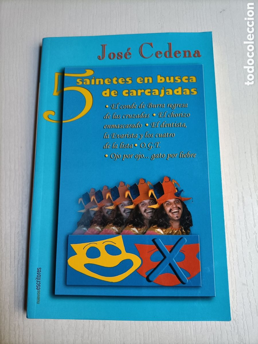 Libros de segunda mano: 5 sainetes en busca de carcajadas y + sainetes = risa Jos&eacute; Cedena - Foto 5