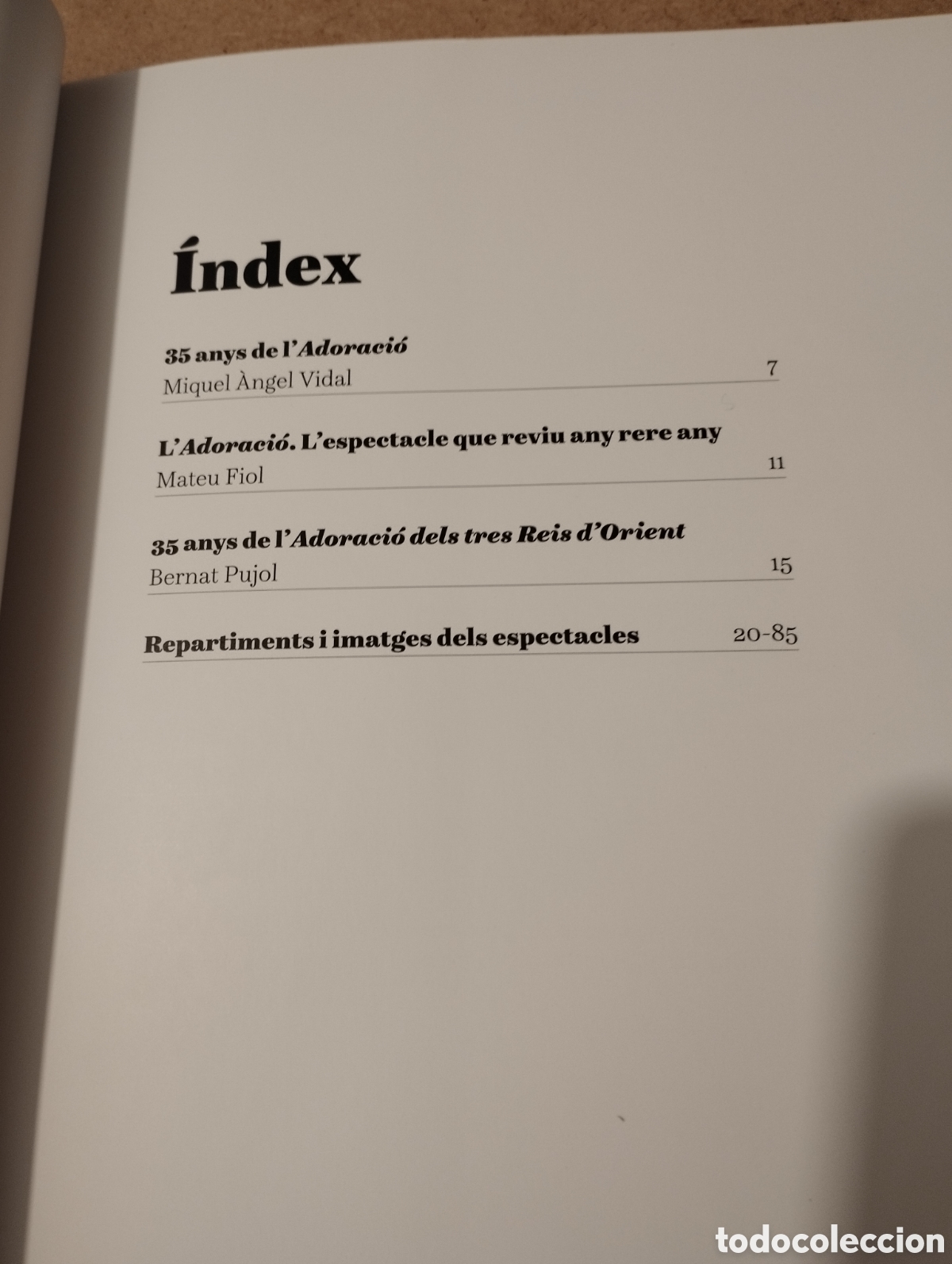 Libros de segunda mano: 35 ANYS DE LADORACI&Oacute; (LLOREN&Ccedil; MOY&Agrave;) - Foto 3