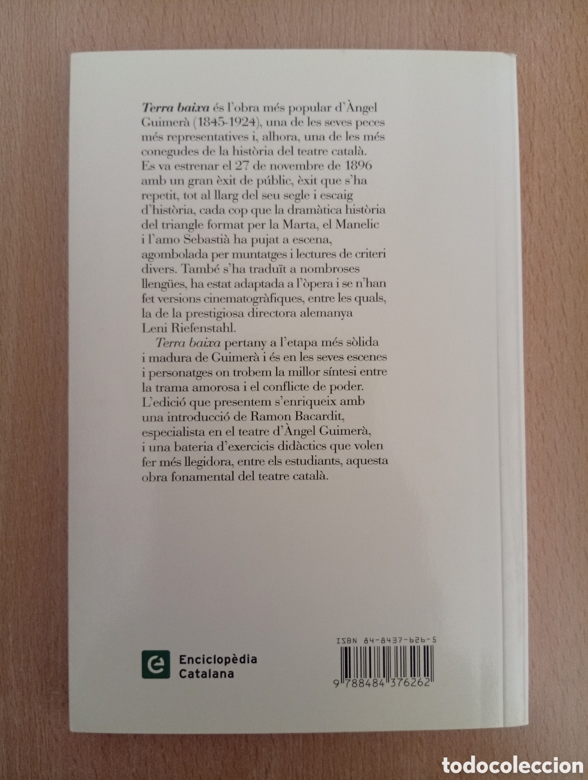 Libros de segunda mano: TERRA BAIXA. &Agrave;ngel Guimer&agrave; - Foto 2