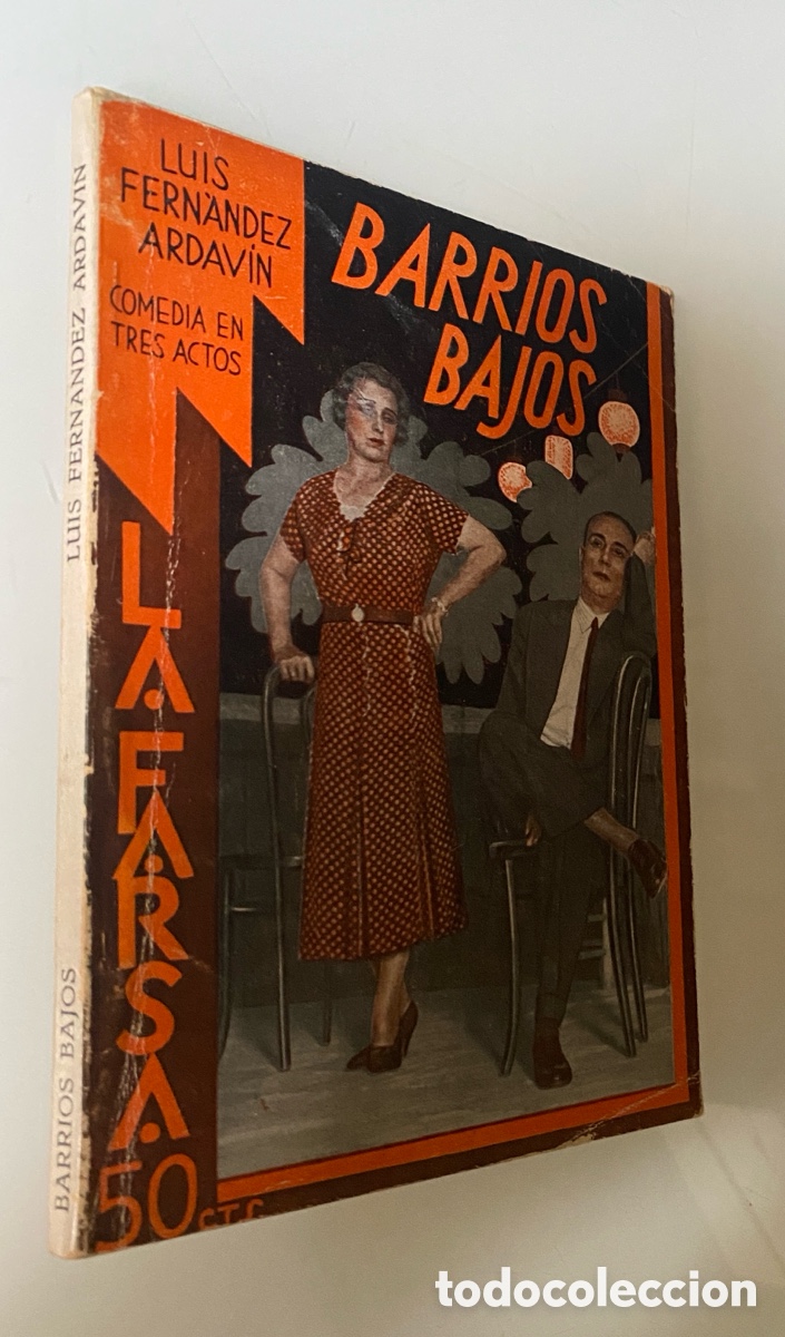 Libros de segunda mano: Barrios bajos - FERN&Aacute;NDEZ ARDAV&Iacute;N, Luis - Foto 1