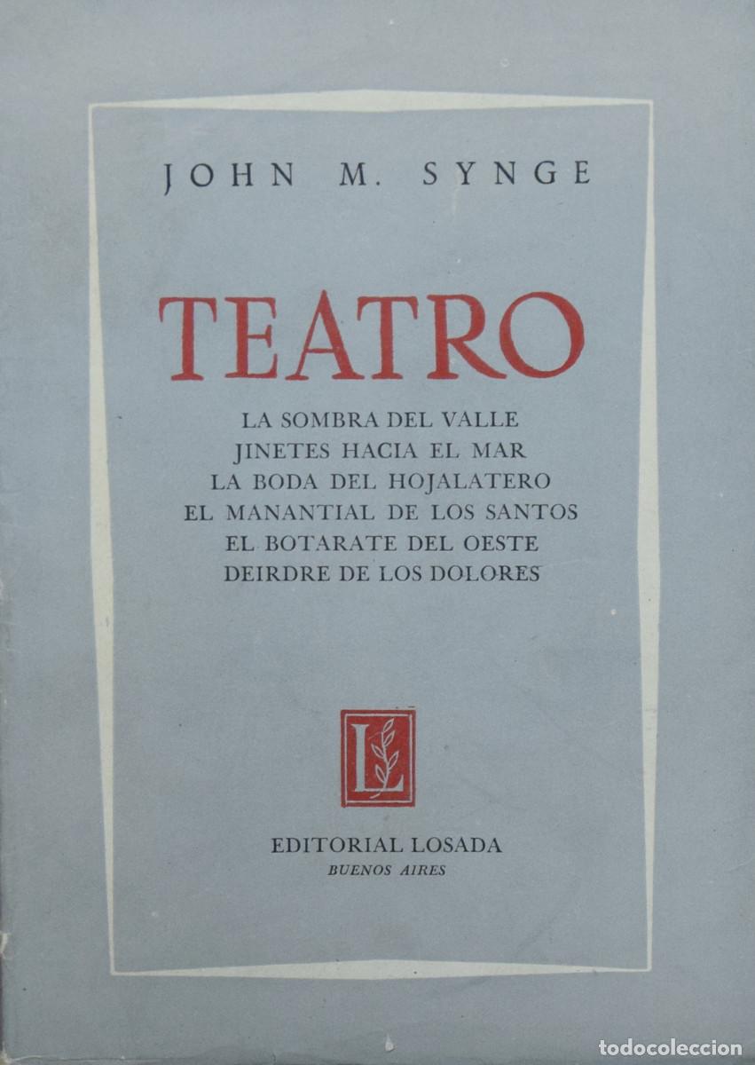 Libros de segunda mano: TEATRO - John M. SYNGE - Foto 1