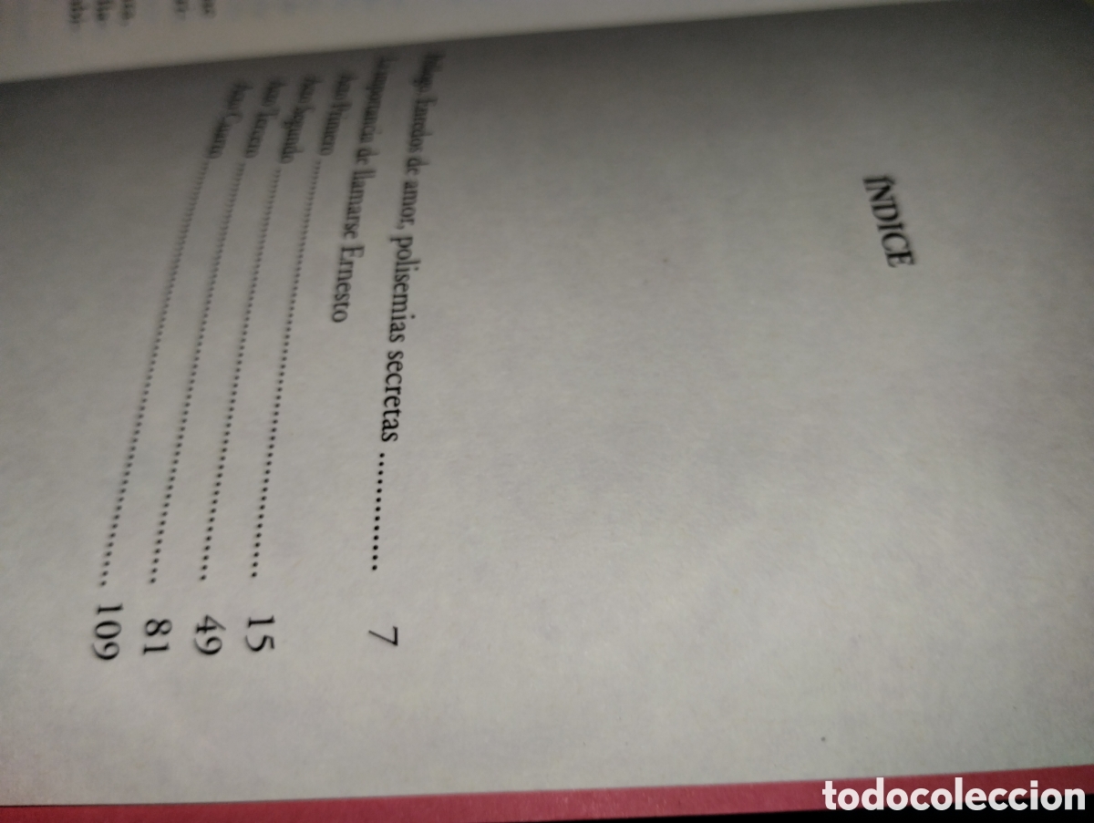 Libros de segunda mano: LA IMPORTANCIA DE LLAMARSE ERNESTO - Foto 3