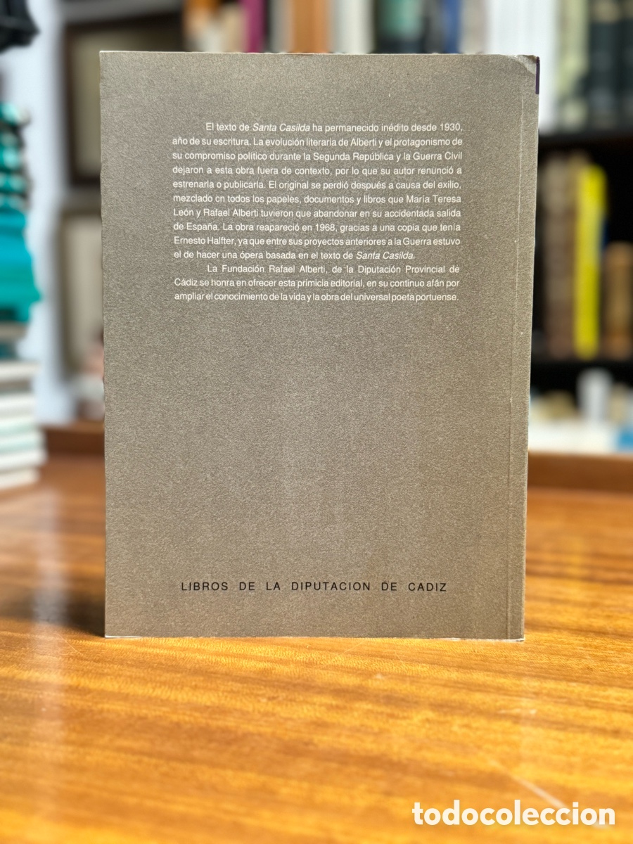 Libros de segunda mano: Santa Casilda Rafael Alberti - Foto 3
