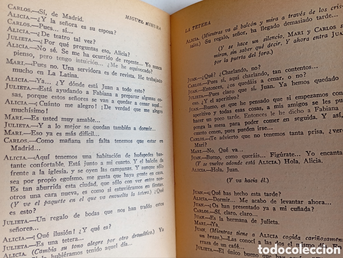 Libros de segunda mano: Miguel Mihura, La tetera - Foto 2