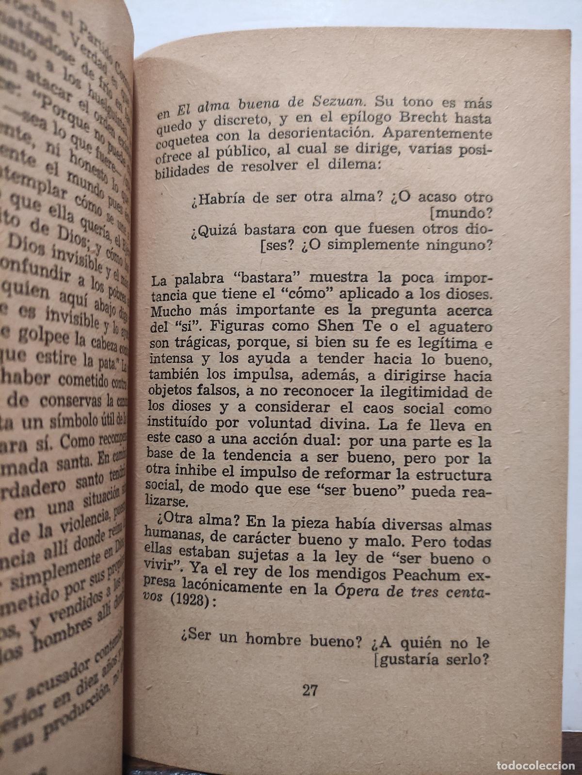 Libros de segunda mano: BERTOLT BRECHT - VOLKER KLOTZ - Foto 2