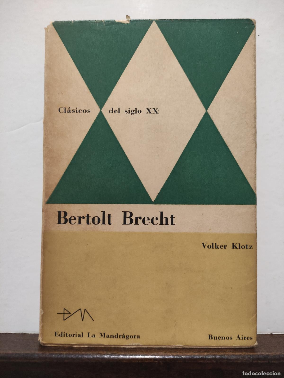 Libros de segunda mano: BERTOLT BRECHT - VOLKER KLOTZ - Foto 1
