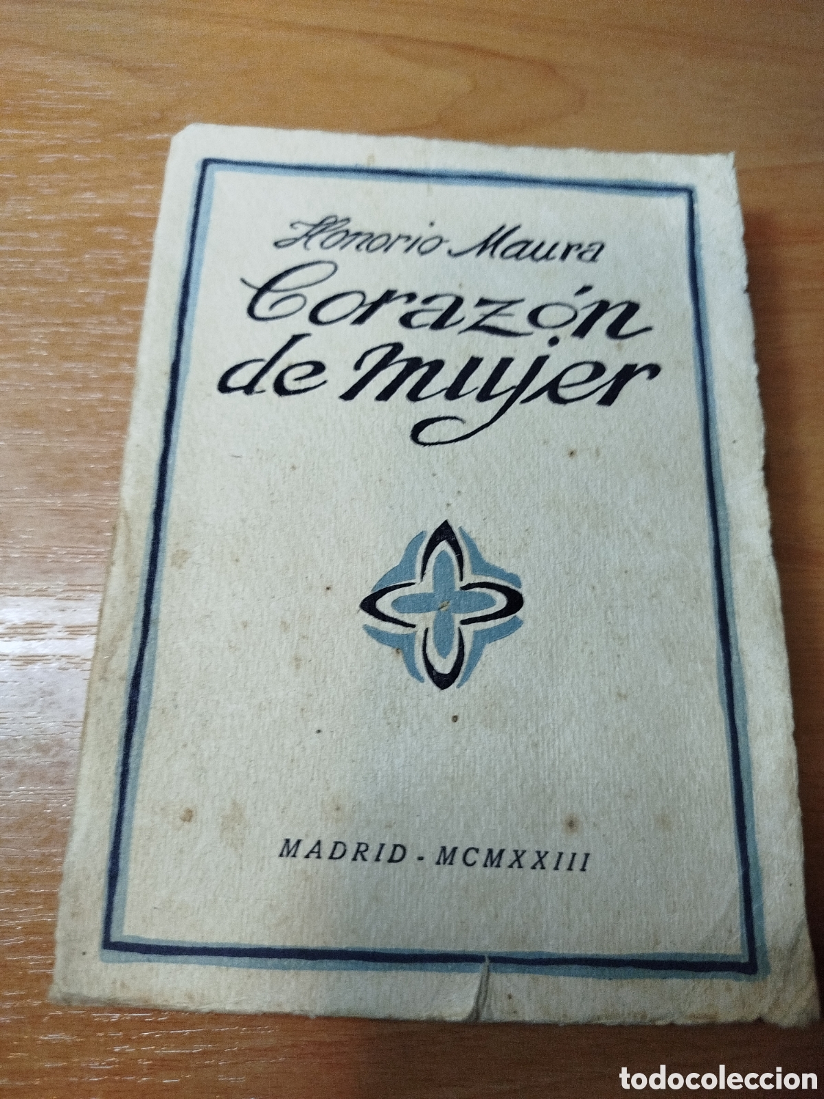 Libros de segunda mano: Coraz&oacute;n de mujer. Honorio Maura. - Foto 1