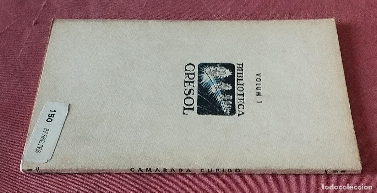Libros de segunda mano: CAMARADA CUPIDO - XAVIER REGAS - BIBLIOTECA GRESOL - EN CATALA - Foto 2
