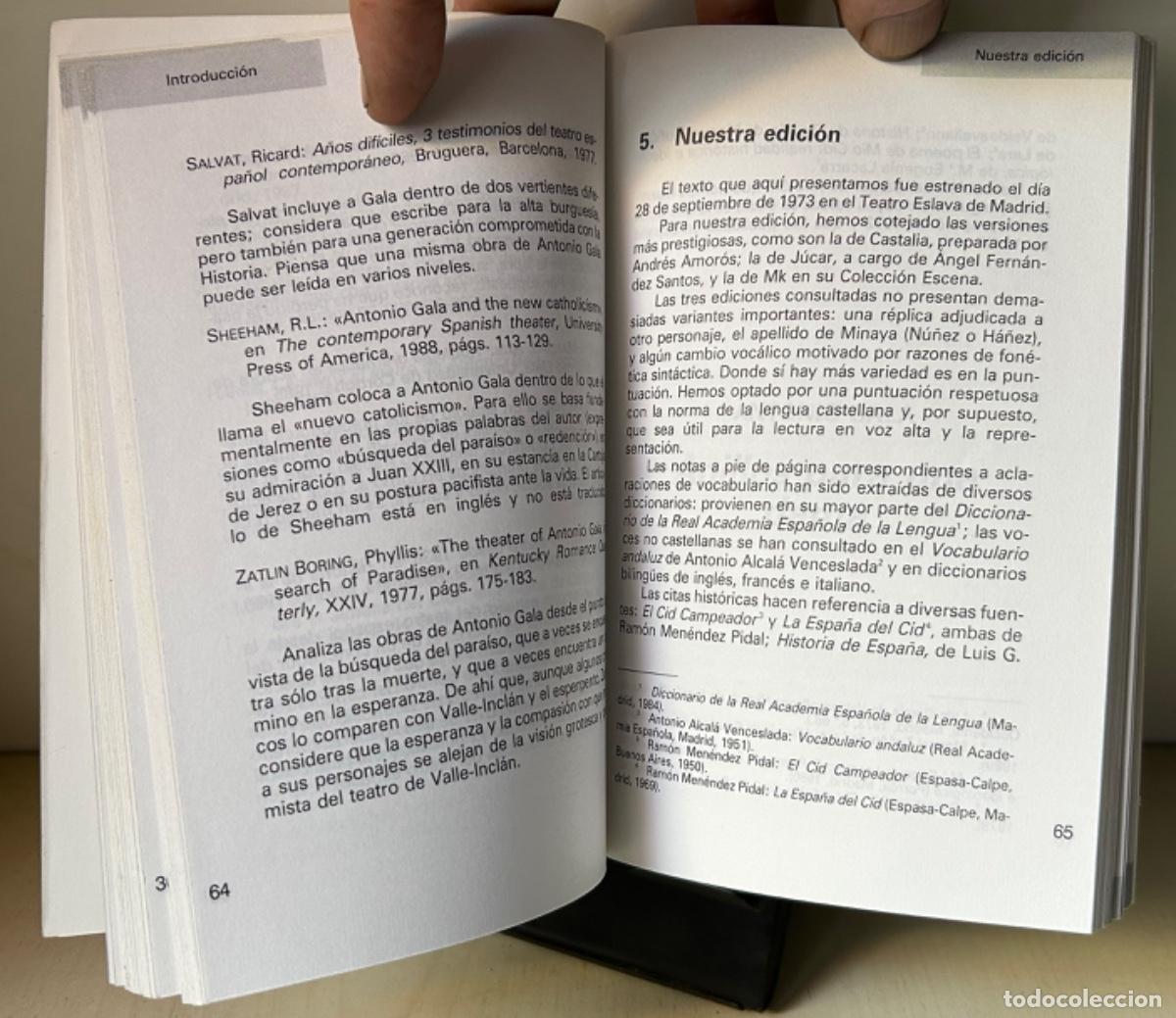 Libros de segunda mano: ANILLOS PARA UNA DAMA. Antonio Gala - Foto 5