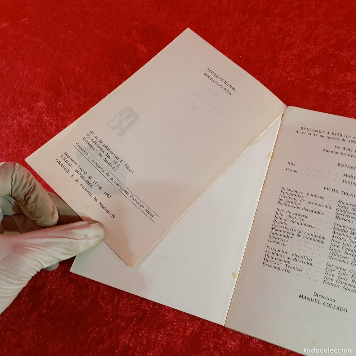 Libros de segunda mano: EDUCANDO A RITA - WILLY RUSSELL - EDICIONES MK - 1982 / 2314 - Foto 4