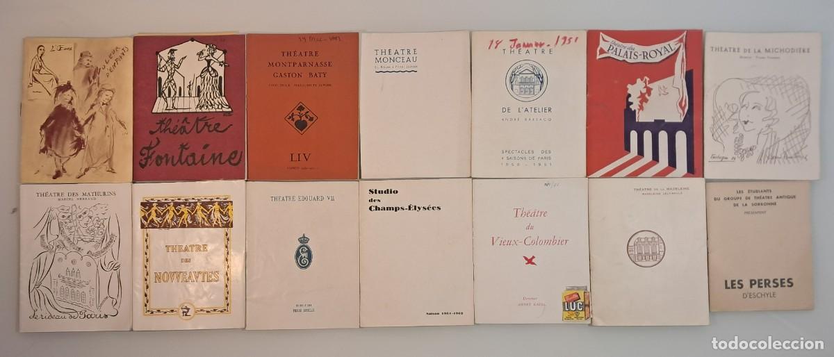 Libros de segunda mano: 28 Programas de teatro y danza. Par&iacute;s. 1948-1954 - Foto 2