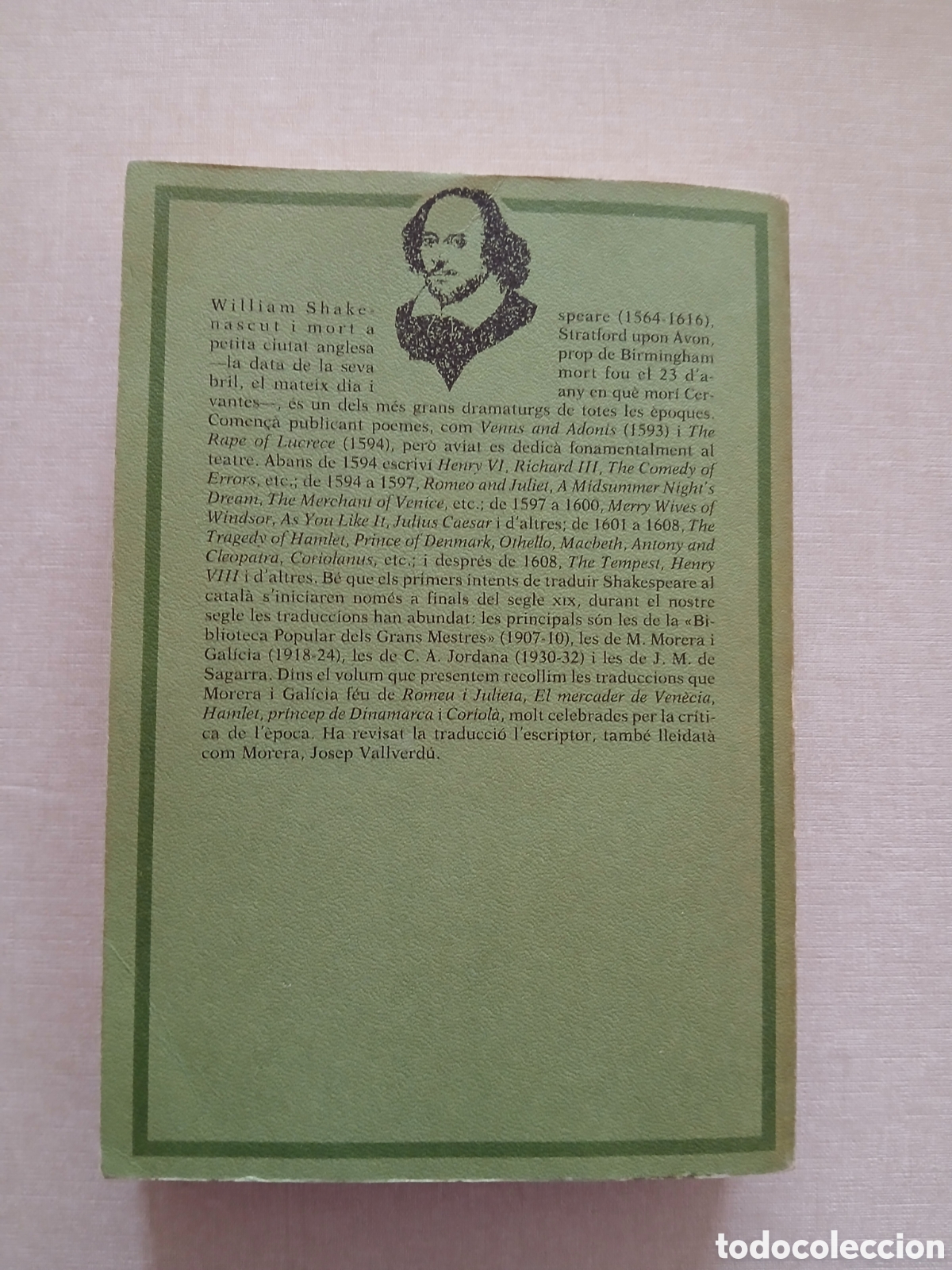 Libros de segunda mano: WILLIAM SHAKESPEARE TEATRE - Foto 2