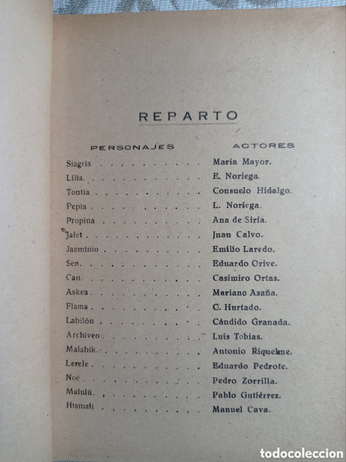 Libros de segunda mano: EL DILUVIO. OBRA DE TEATRO DE MU&Ntilde;OZ SECA - Foto 3