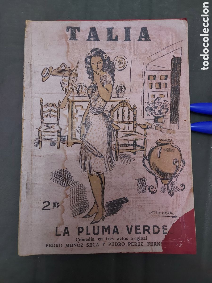 Libros de segunda mano: LA PLUMA VERDE a&ntilde;o 1942 - Foto 1