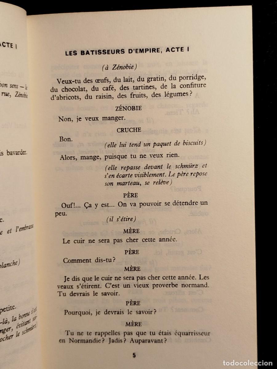 Libros de segunda mano: 1965. Theatre. Boris Vian. - Foto 6
