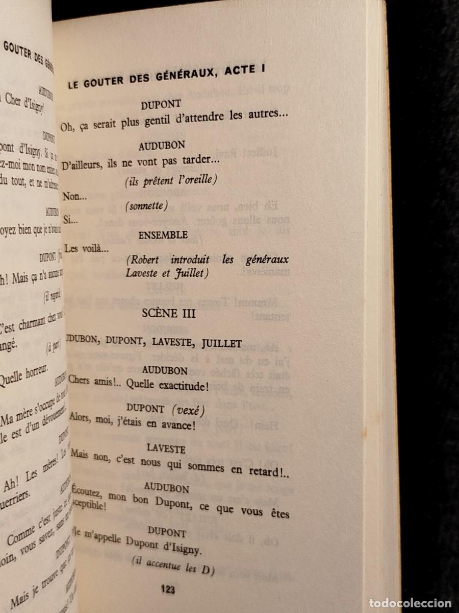 Libros de segunda mano: 1965. Theatre. Boris Vian. - Foto 7