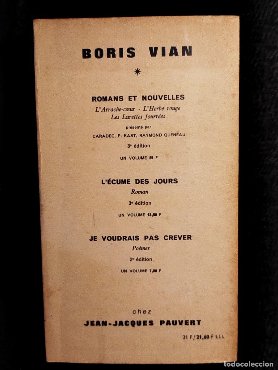 Libros de segunda mano: 1965. Theatre. Boris Vian. - Foto 10