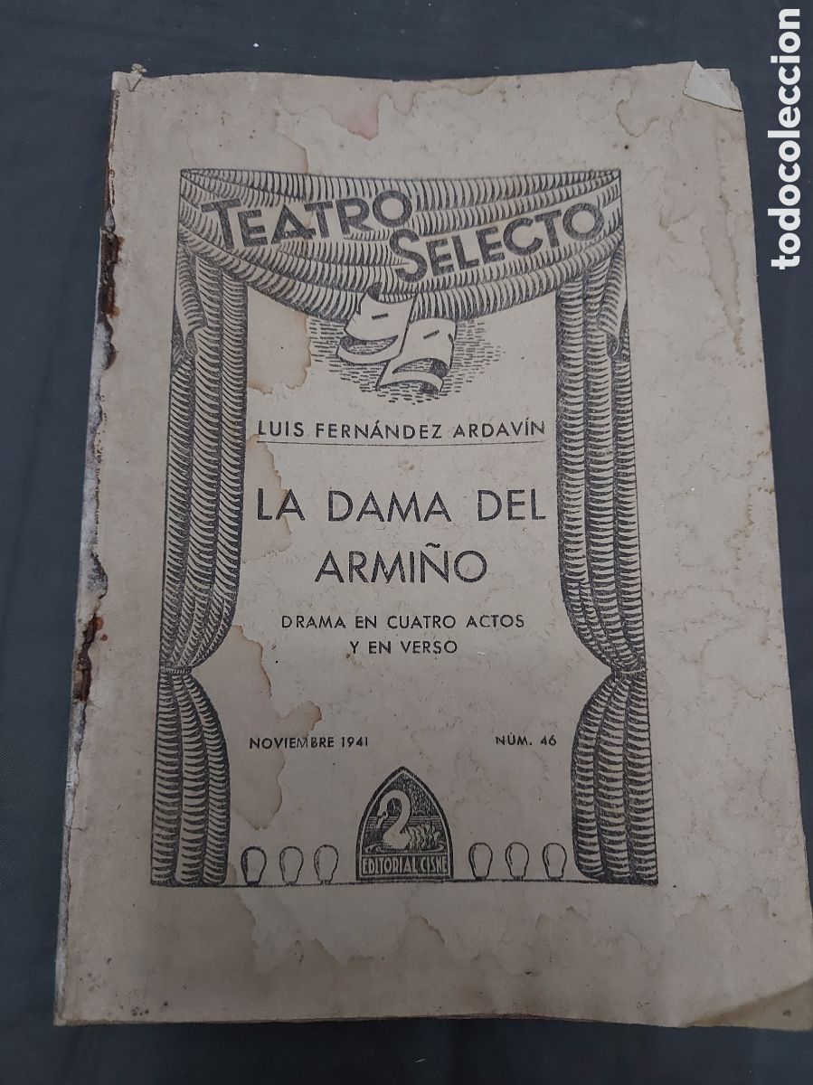 Libros de segunda mano: LA DAMA DEL ARMI&Ntilde;O ***** - Foto 1
