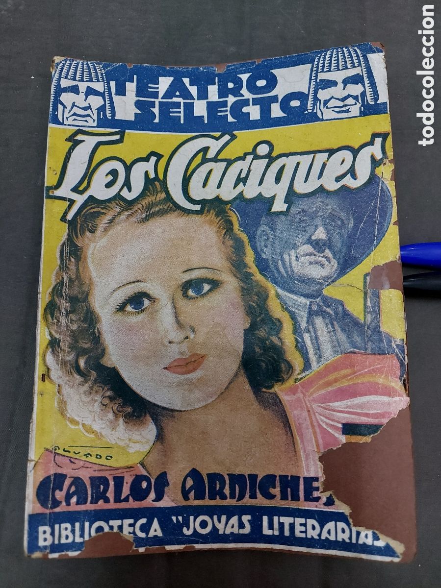 Libros de segunda mano: LOS CACIQUES a&ntilde;o 1941 - Foto 1