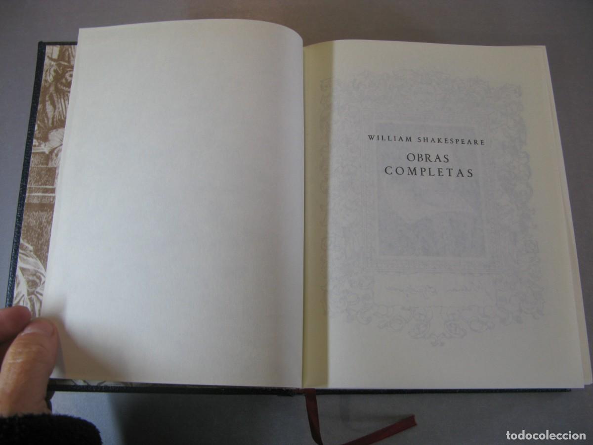 Libros de segunda mano: WILLIAM SHAKESPEARE: OBRAS COMPLETAS I - TRAGEDIAS - AGUILAR 2003 - Foto 4