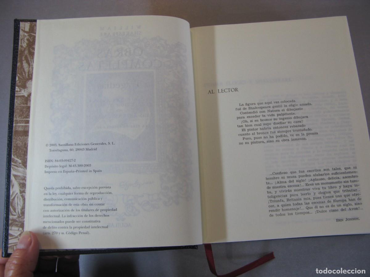 Libros de segunda mano: WILLIAM SHAKESPEARE: OBRAS COMPLETAS I - TRAGEDIAS - AGUILAR 2003 - Foto 6