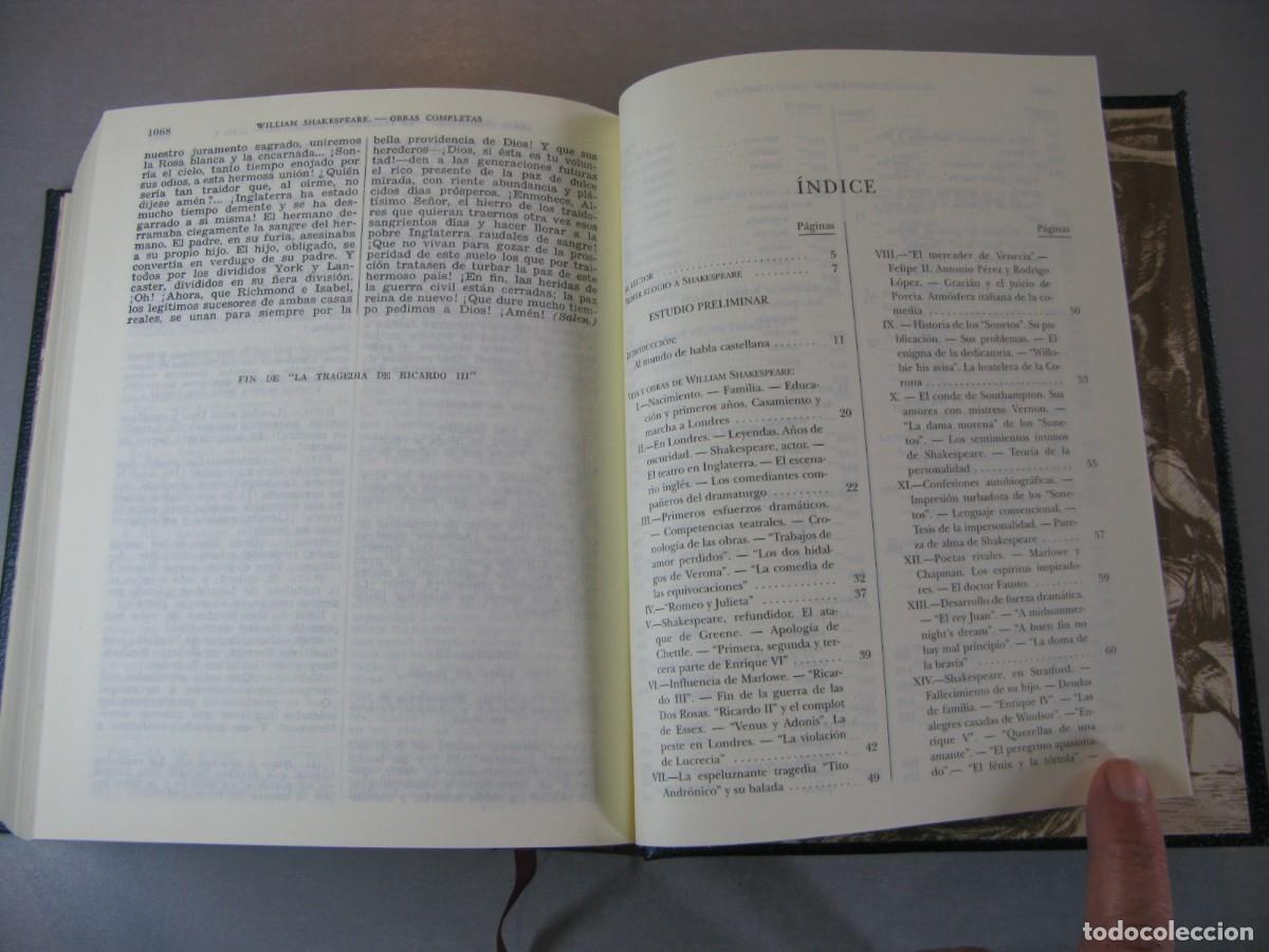 Libros de segunda mano: WILLIAM SHAKESPEARE: OBRAS COMPLETAS I - TRAGEDIAS - AGUILAR 2003 - Foto 8