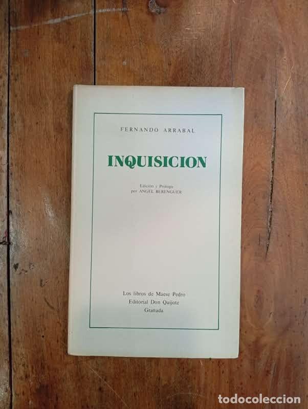 Libros de segunda mano: ARRABAL, Fernando. Inquisici&oacute;n/ - Foto 1