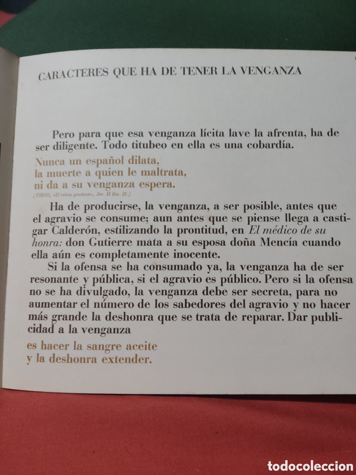 Libros de segunda mano: Del honor en el teatro espa&ntilde;ol - Foto 5