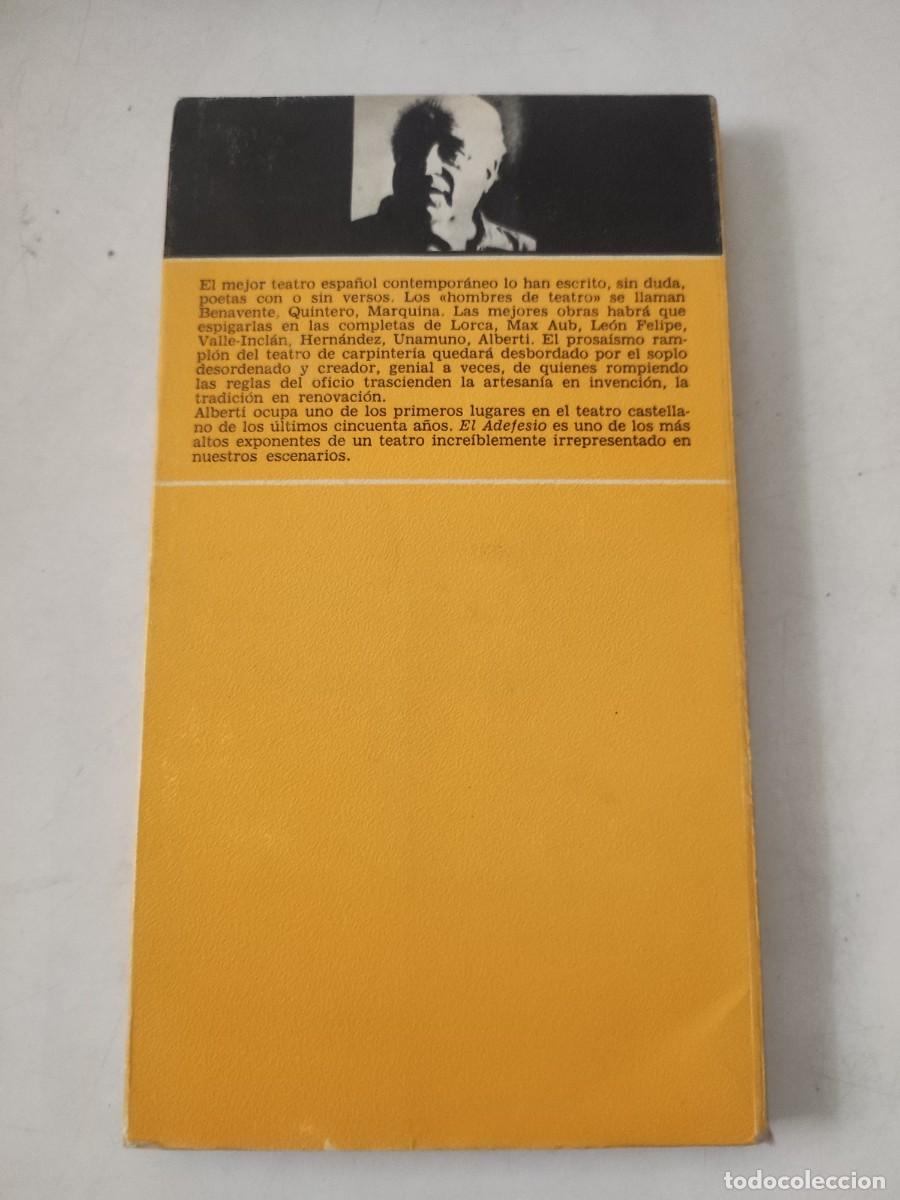 Libros de segunda mano: El adefesio. Rafael Alberti. - Foto 2