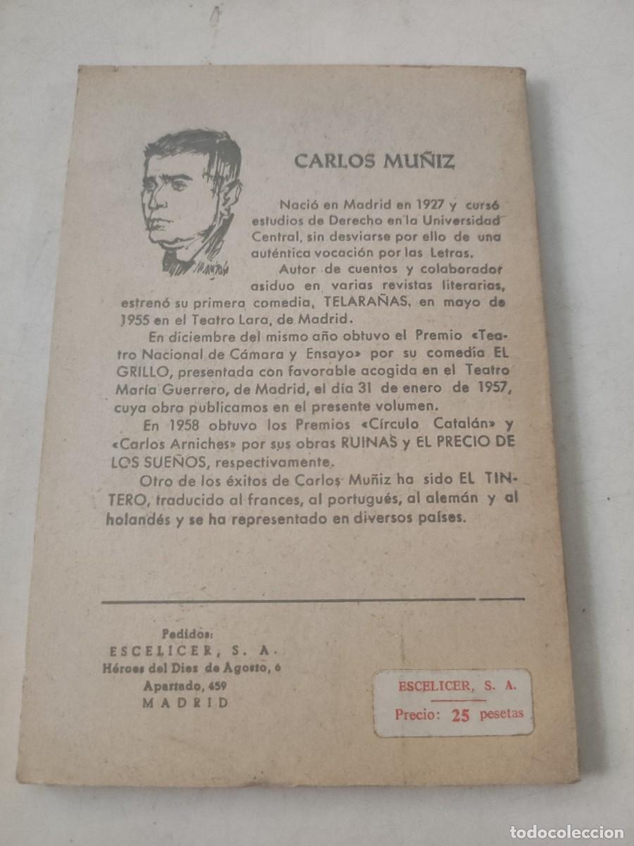 Libros de segunda mano: El grillo. Carlos Mu&ntilde;iz. - Foto 2
