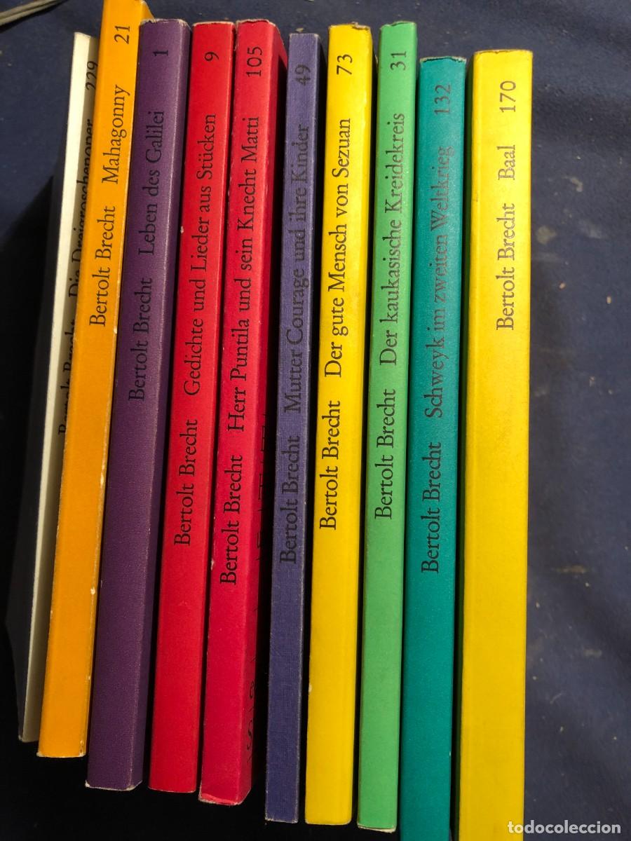 Libros de segunda mano: BERTOLT BRECHT: - WERKE (10 VOL) - (SUHRKAMP SV. 196...) - Foto 2