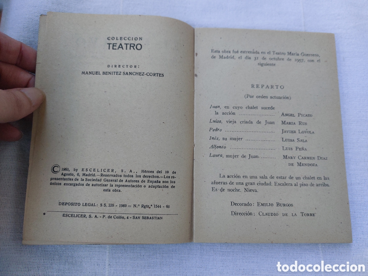 Libros de segunda mano: El cuervo, de Alfonso Sastre - Foto 4