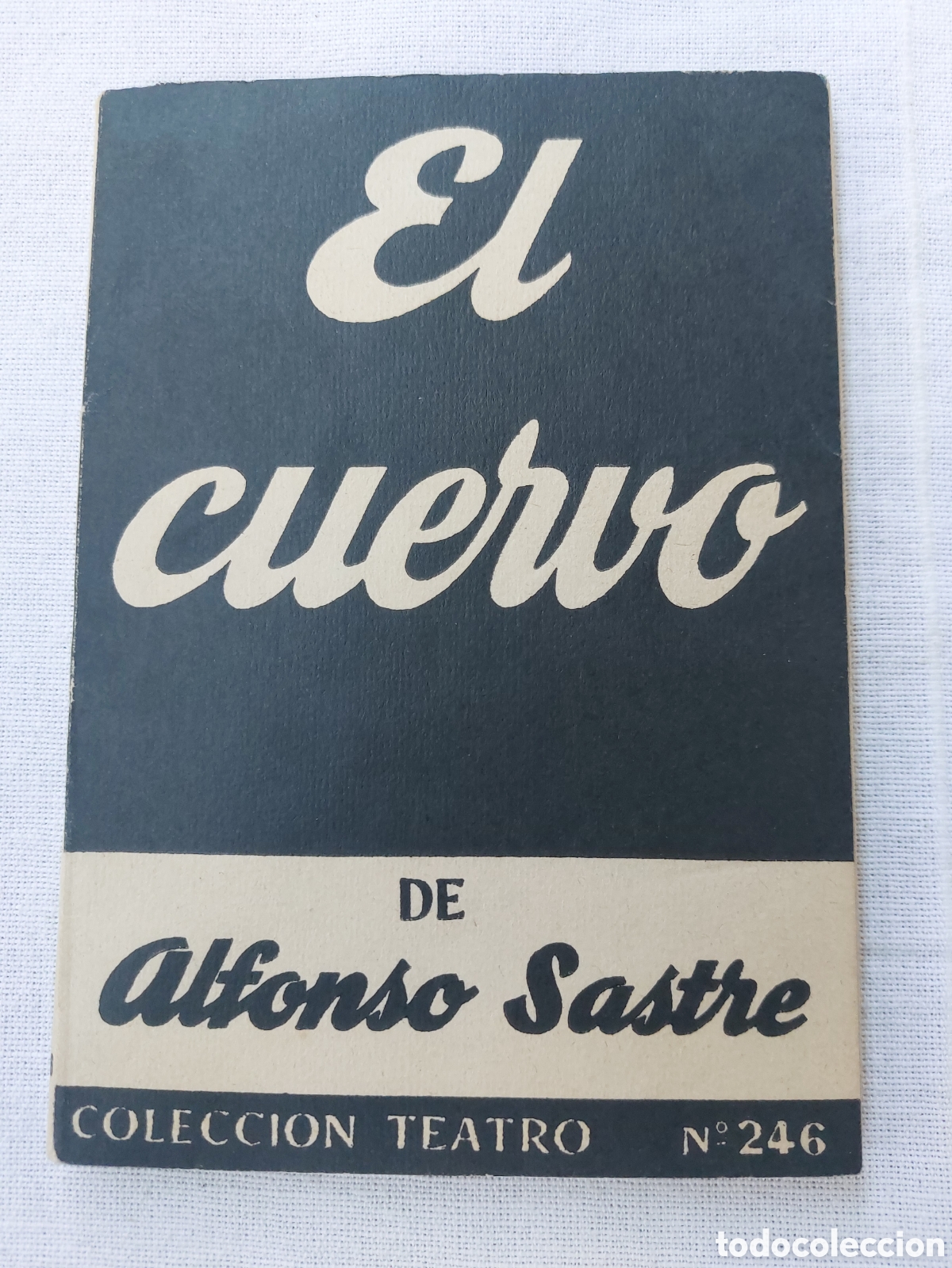 Libros de segunda mano: El cuervo, de Alfonso Sastre - Foto 1